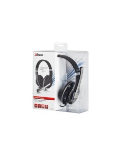Trust Bazz Design Auricolare Cablato A Padiglione Nero 2