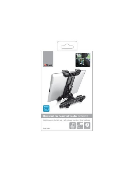 Trust Universal Car Headrest Holder Supporto passivo Tablet UMPC Nero