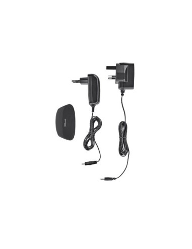 Trust 18687 hub di interfaccia 480 Mbit s Nero