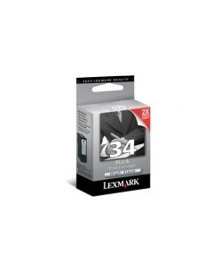 Lexmark No.34 High Yield Black Print Cartridge BLISTER cartuccia d'inchiostro Originale