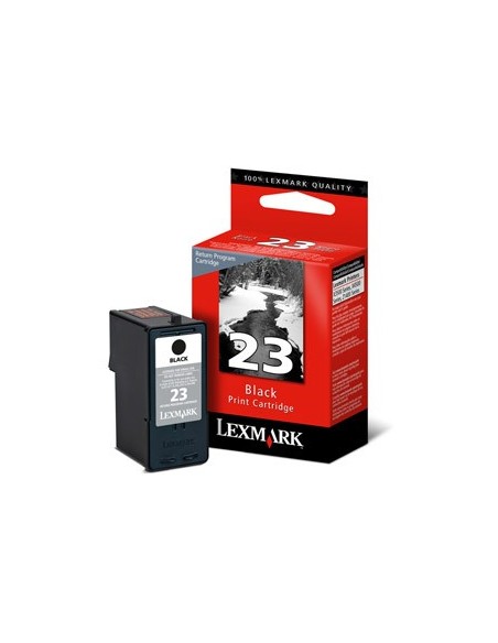 Lexmark 23 Black Return Programme Print Cartridge cartuccia d'inchiostro Originale Nero