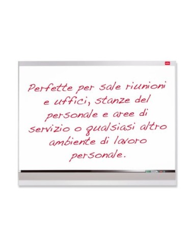 Kensington Lavagna bianca magnetica smaltata Platinum 1.800x1.287 mm