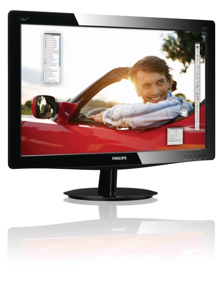 Philips Monitor LED 196V3LAB 00