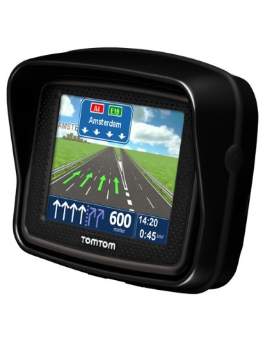 TomTom Urban Rider Europe navigatore Palmare Fisso 8,89 cm (3.5") LCD Touch screen 310 g Nero