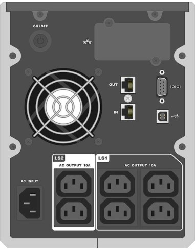 DELL PowerEdge 500W 0,24 kVA 6 presa(e) AC