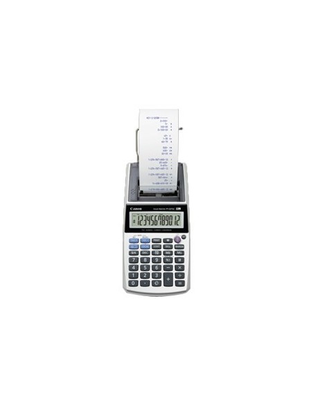 Canon P 1-DTSC + AD-11 calcolatrice Tasca Calcolatrice con stampa Argento