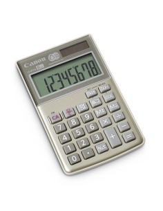 Canon LS-8TCG calcolatrice Tasca Calcolatrice con display Oro