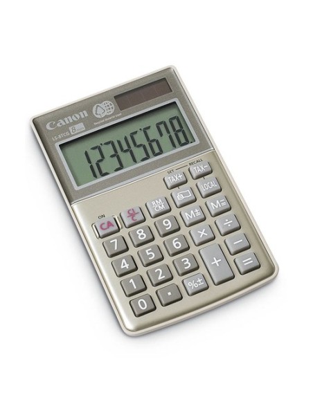 Canon LS-8TCG calcolatrice Tasca Calcolatrice con display Oro