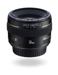 Canon EF 50mm 1 1,4 USM SLR Obiettivi standard Nero