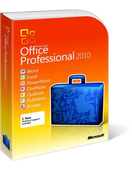 Microsoft Office Professional 2010, Winx32 x64, DVD, ITA