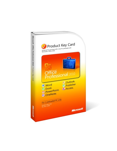 Microsoft Office Professional 2010 EN 1 licenza e Inglese