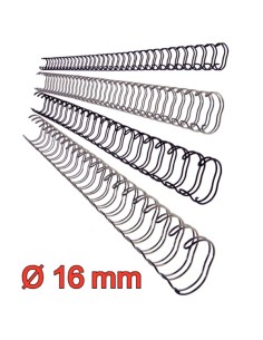 Leitz Metal Wire Spines Argento