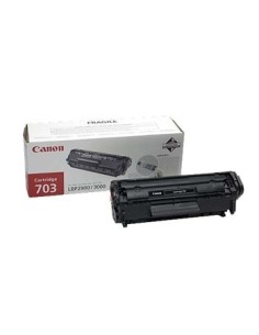 Canon Toner CRG703 Black cartuccia toner 3 pz Originale Nero