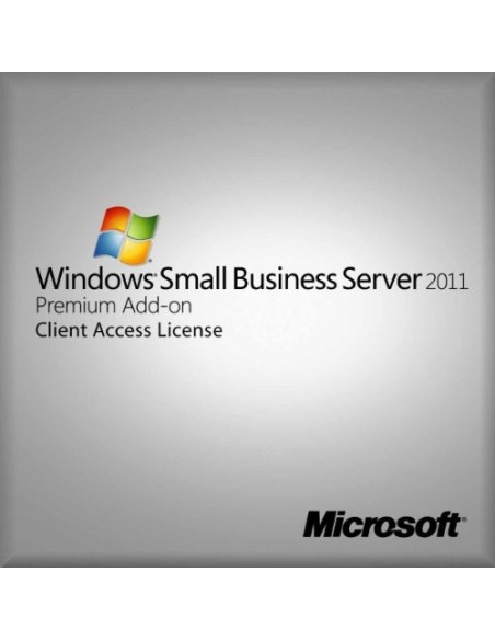 Microsoft Windows Small Business Server 2011 PremAddOn Client Access License (CAL) 1 licenza e