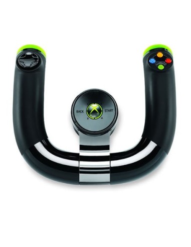 Microsoft Wireless Speed Wheel Nero Volante Digitale Xbox