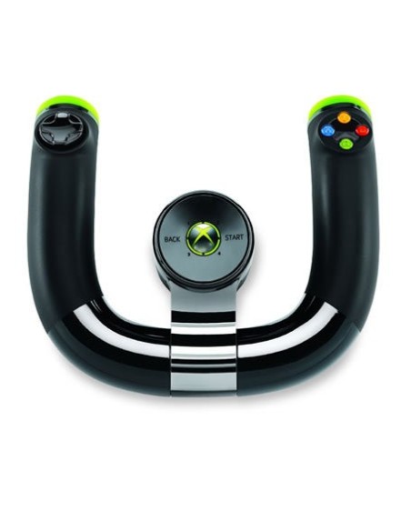 Microsoft Wireless Speed Wheel Nero Volante Digitale Xbox