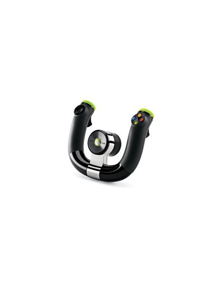 Microsoft Xbox 360 Wireless Speed Wheel Nero Volante