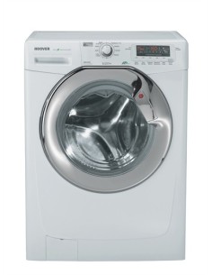 Hoover DYNS 6105 DZ lavatrice Caricamento frontale 6 kg 1000 Giri min Cromo, Bianco