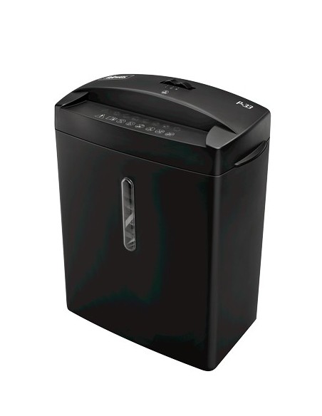 Fellowes P-33 distruggi documenti Taglio a striscia 22 cm Nero