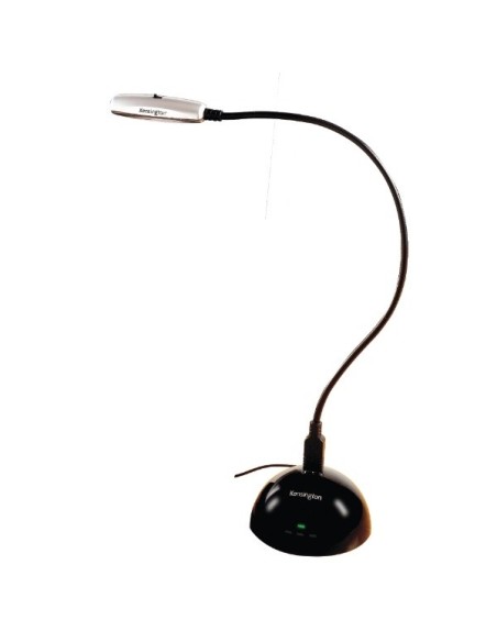 Kensington FlyLight 2.0 lampada da tavolo Nero, Bianco