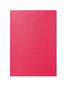Leitz Covers for Plastic and Wire Binding Rosso
