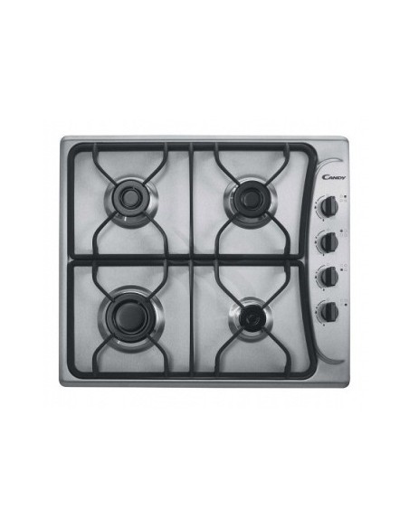 Candy PL 40 ASX GH Acciaio inossidabile Da incasso Gas 4 Fornello(i)