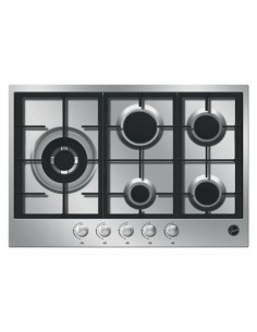 Hoover HGT765XGH Acciaio inossidabile Da incasso Gas 5 Fornello(i)