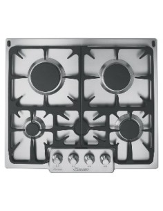 Candy PGF 640 1 SX Argento Da incasso Gas 4 Fornello(i)