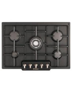 Candy PGC 750 SQ GH Nero Da incasso Gas 5 Fornello(i)