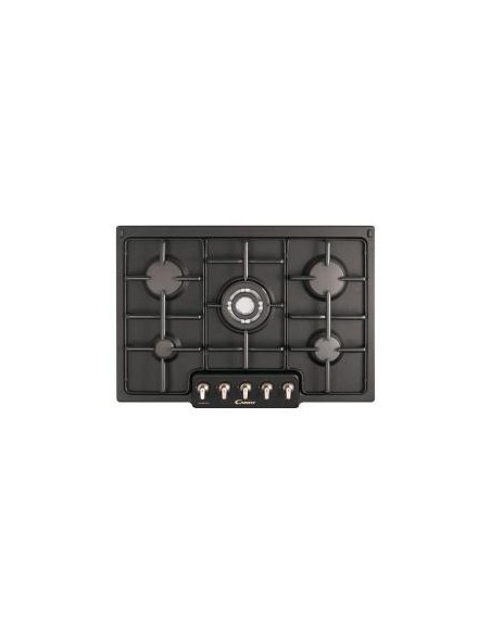 Candy PGC 750 SQ GH Nero Da incasso Gas 5 Fornello(i)