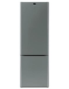 Candy CKCF 6182 X frigorifero con congelatore Libera installazione 288 L Argento
