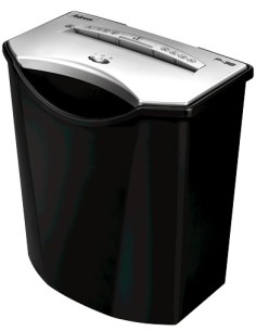 Fellowes Powershred P-38 distruggi documenti Taglio a striscia 22,5 cm Nero, Argento