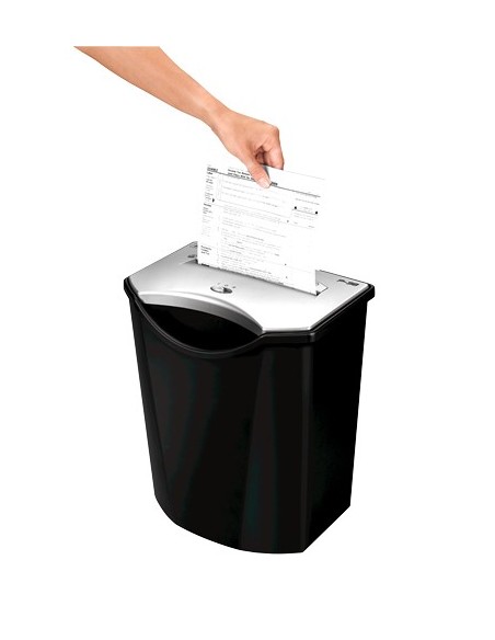 Fellowes Powershred P-38 distruggi documenti Taglio a striscia 22,5 cm Nero, Argento