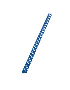 Leitz Plastic Comb Spines, 100 Pcs. Blu