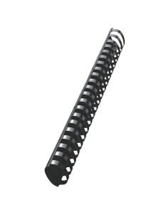 Leitz Plastic Comb Spines Nero