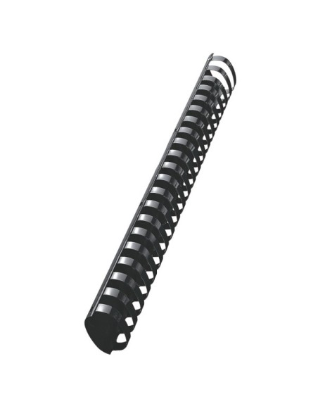 Leitz Plastic Comb Spines Nero