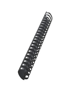 Leitz Plastic Comb Spines Nero