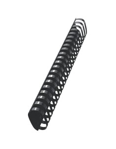 Leitz Plastic Comb Spines Nero