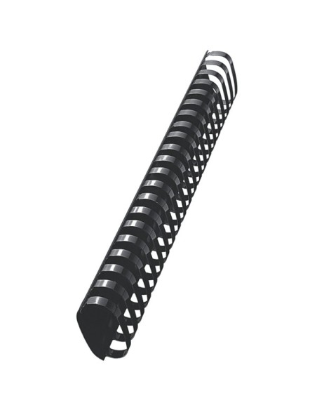 Leitz Plastic Comb Spines Nero