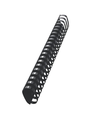 Leitz Plastic Comb Spines Nero
