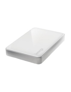 Iomega 500GB eGo White Mac Edition disco rigido esterno Bianco