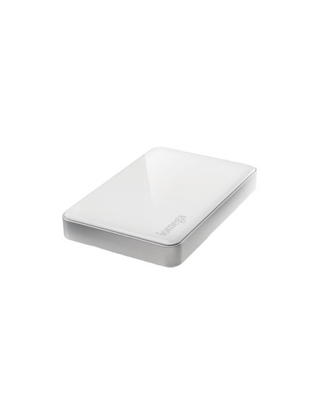 Iomega 500GB eGo White Mac Edition disco rigido esterno Bianco
