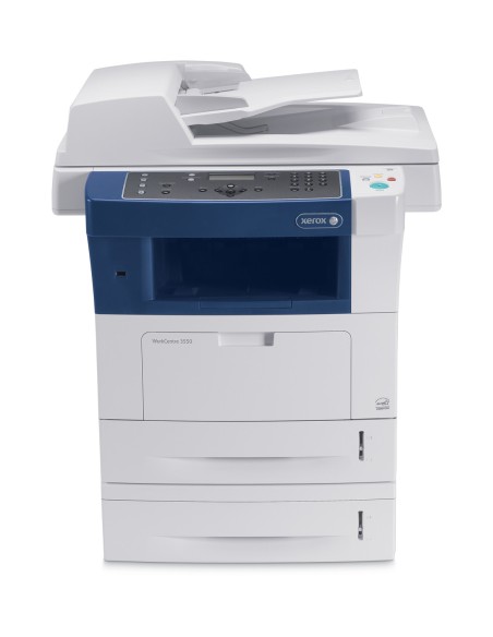 Xerox WorkCentre 3550, 33 ppm, Stampa, copia, scansione, fax, 1 vassoio carta da 500 fogli A4, 220 V