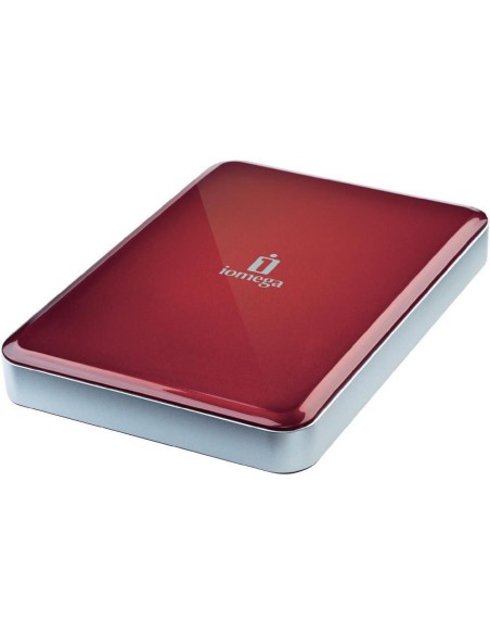 Iomega eGo Portable 500GB disco rigido esterno Rosso