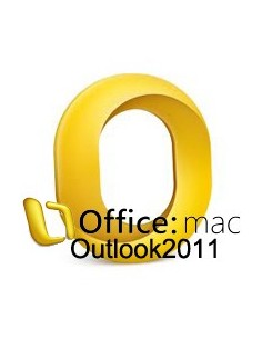 Microsoft Outlook mac 2011, OLP-NL, 1u, SNGL software di posta elettronica 1 licenza e