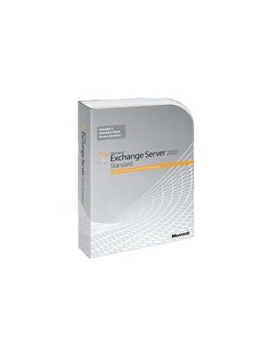 Microsoft Exchange Server 2010, Standard, EDU, 5 User CAL, EN