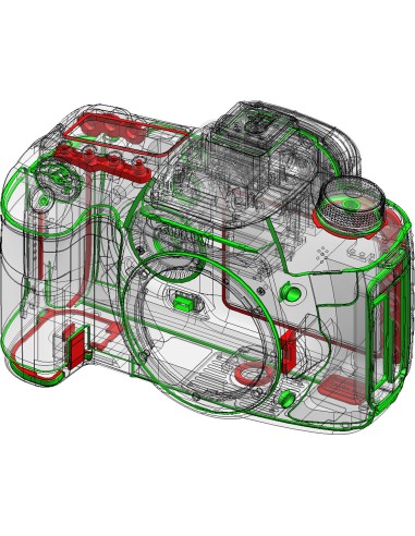Canon EOS 7D + EF-S 15-85mm Kit fotocamere SLR 18 MP CMOS 5184 x 3456 Pixel Nero