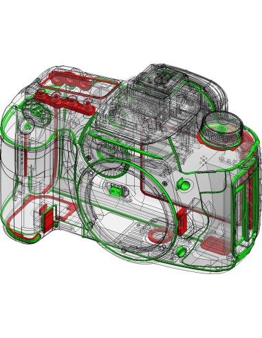 Canon EOS 7D + EF-S 18-135mm Kit fotocamere SLR 18 MP CMOS 5184 x 3456 Pixel Nero