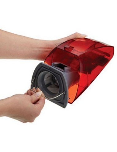 Hoover SJ 144 WSR Rosso, Argento, Trasparente Senza sacchetto