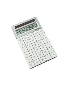 Canon X MARK 1 calcolatrice Desktop Calcolatrice di base Nero, Bianco
